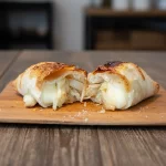 Empanada de cebolla y queso