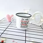 Mug peltre metalico aya