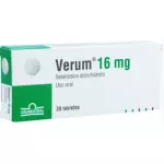 VERUM 16 mg caja X 20 Tabletas