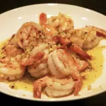 Camarones al mojo de ajo