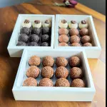 Caixa com 12 brigadeiros belga