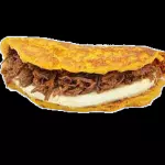 Cachapa con Carne Mechada