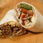 Burrito de alambre de pollo