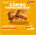 COMBO HAMBURGUESA🍔✨