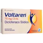 Voltaren 75mg/3ml caja X5 ampollas