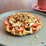 WAFFLE Y YOGURT GRIEGO