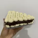 Fatia de brownie ninho