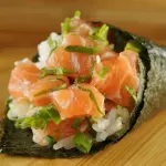 Temaki de Salmão Filadélfia