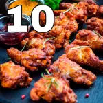 10 Piezas de Alitas a Elegir Sabor