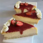 Cheesecake frutilla Keto