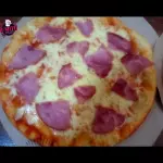 Pizza de jamón