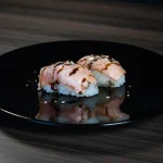 Niguiri flambado tarê 2unid