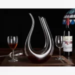 Decanter De Cristal Em U Para Vinho