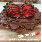 Cestinha recheada morango 🍓