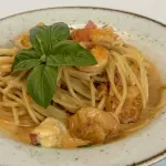 Pasta De La Casa Camaron Boconccino