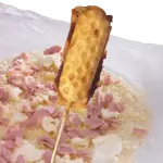 Crepe de Presunto e queijo
