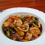 Saltado Mariscos Estilo Oriental