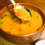 Caldo de Cabotiá com carne seca