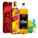 COMBO DE RED LABEL + RED BULL