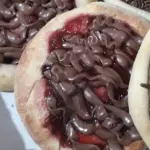 Morango com chocolate ao leite