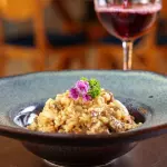 Risoto de palmito