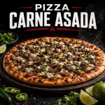 Pizza de Carne Asada
