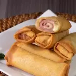 ARROLLADOS JAMON QUESO