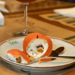 Entremet Damasco e Pessego