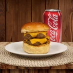 BURGUER DUPLO COM COCA 350ml