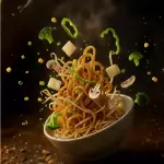 Chow Mein de Vegetales