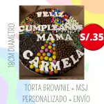 Torta Brownie 18cm