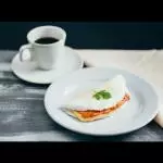 TAPIOCA DE FRANGO COM QUEIJO QUALHO