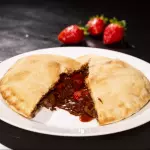 Lanche Morango com Nutella