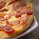 Pizza Bacon Bocadillo