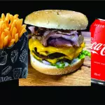 DUPLO CHEDAR BACON+ BATATA P + REFRI