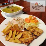 ALMUERZO: LOMO DE CERDO ASADO