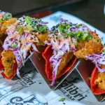 Crispy Shrimp Tacos (camarón)