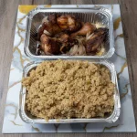 Riz Gras à la cuisse de poulet