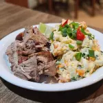 Pernil com maionese