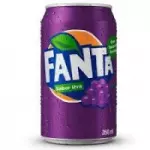 Fanta uva Lata