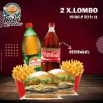2 X.LOMBO + FRITAS + REFRI 2L