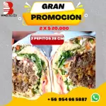 2 Pepitos Grandes Enrollados