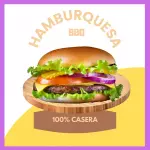 HAMBURGUESA BBQ
