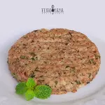Hambúrguer assado c/trigo e hortelã