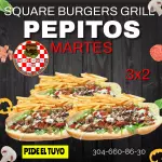 MARTES 3x2 PEPITOS