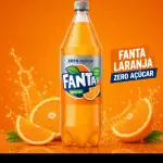 Fanta laranja 2L zero açúcar