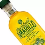 Botella aguardiente amarillo