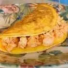 Creppe com Salmão