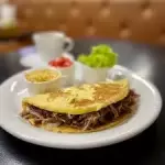 CREPIOCA - CARNE DE SOL