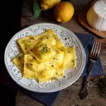 Raviole ao limone